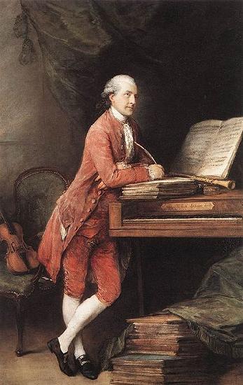  Portrait of Johann Christian Fischer